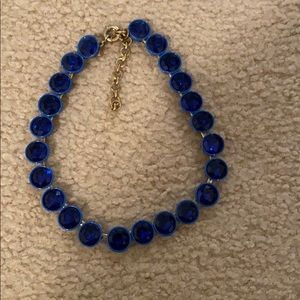 Dark blue j crew necklace